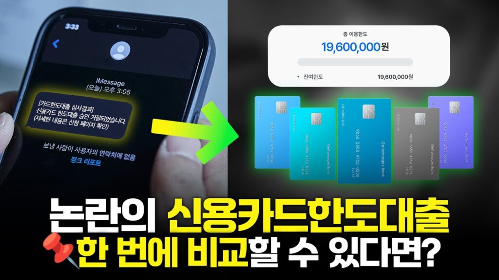 신용카드한도대출